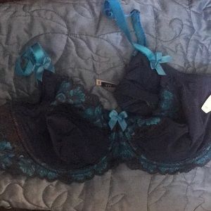 NWT Adore Me Underwire Bra - Blue size 40B